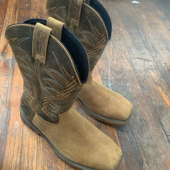 Red Wing Irish Setter Mens Marshall Steel Toe WPF Work Boots 83912 $230